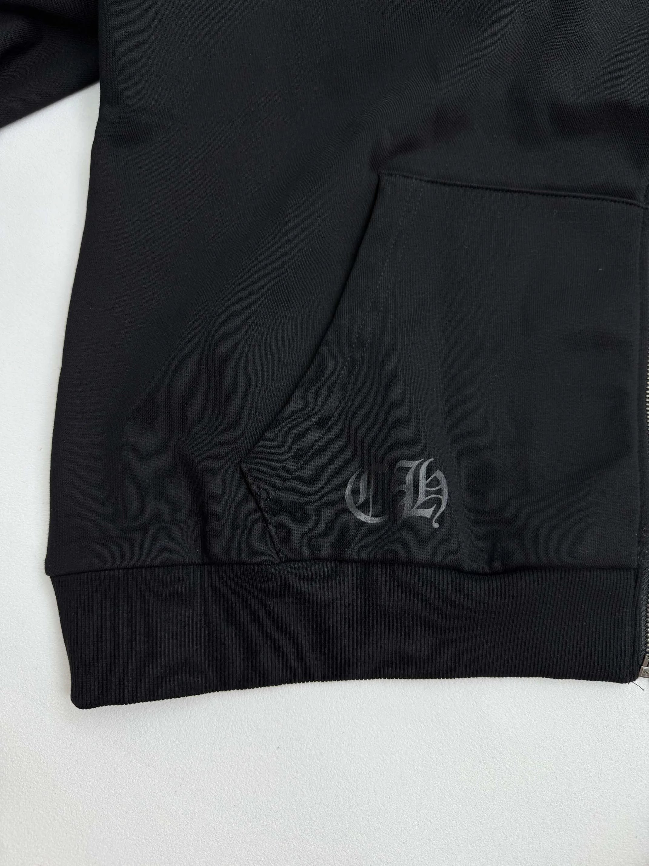 P420 Chrome Hearts × DEADLY DOLL goddess print zipper hooded sweatshirt S/M/L